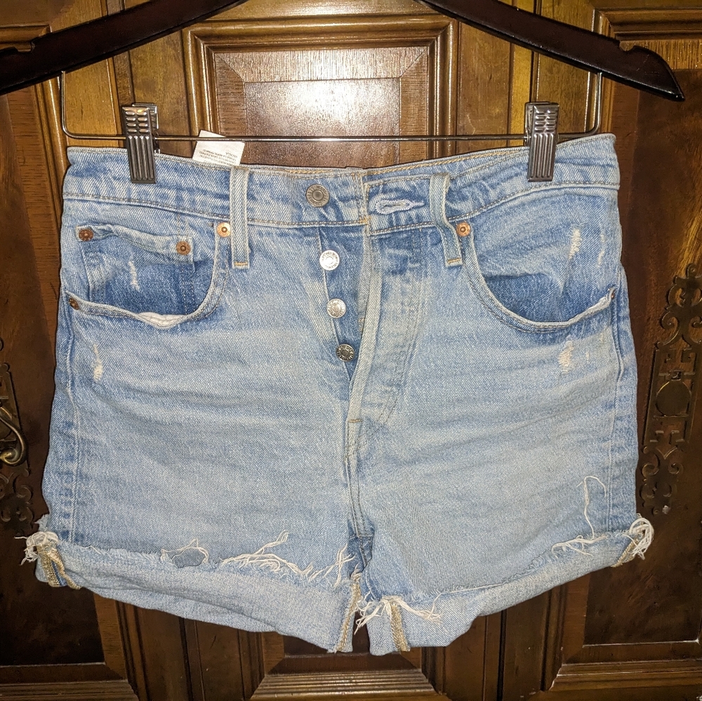COPY - Levis 501 button jeans shorts
